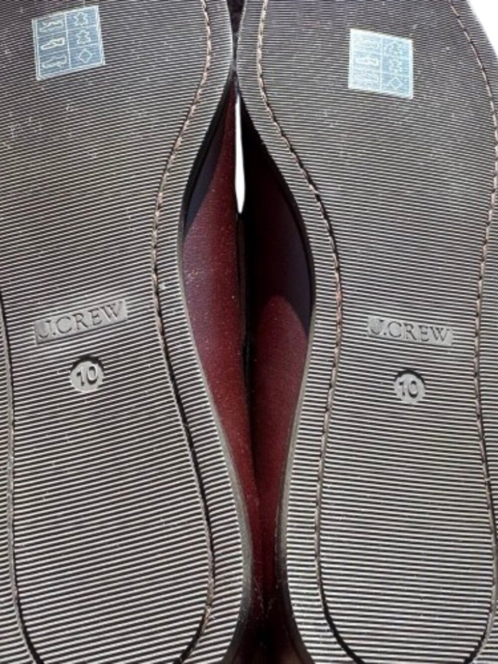 NWB Classic Brown Leather Lace-Up Casual Boat Shoes Loafers (Women's Size 10) - Picture 9 of 12